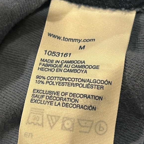 TOMMY HILFIGER COTTON/POLYESTER SWEATER - Picture 4 of 4